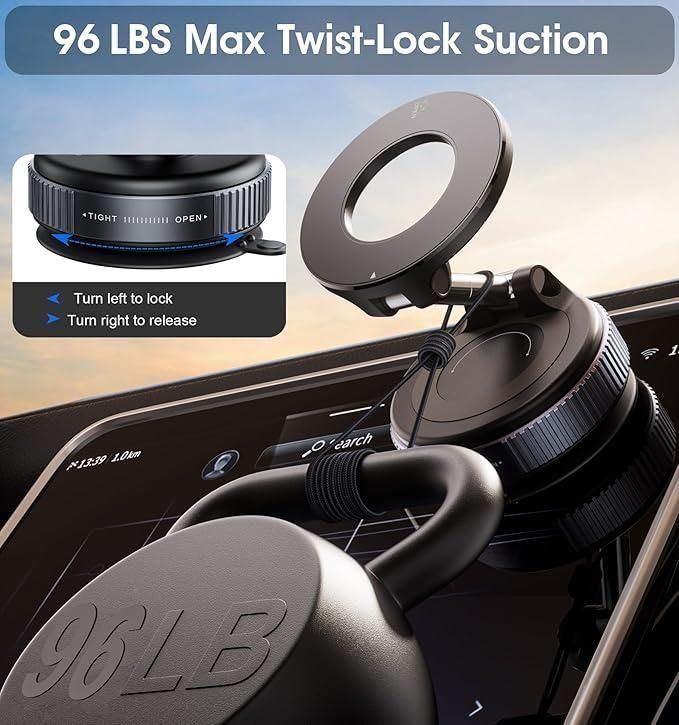 MagSnap Pro™ — The Ultimate Magnetic Phone Mount