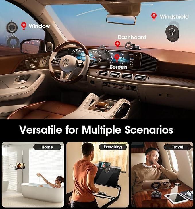 MagSnap Pro™ — The Ultimate Magnetic Phone Mount