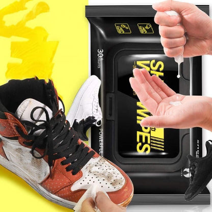 Sneaker & Shoe Cleaner Wipes - Pack of 80