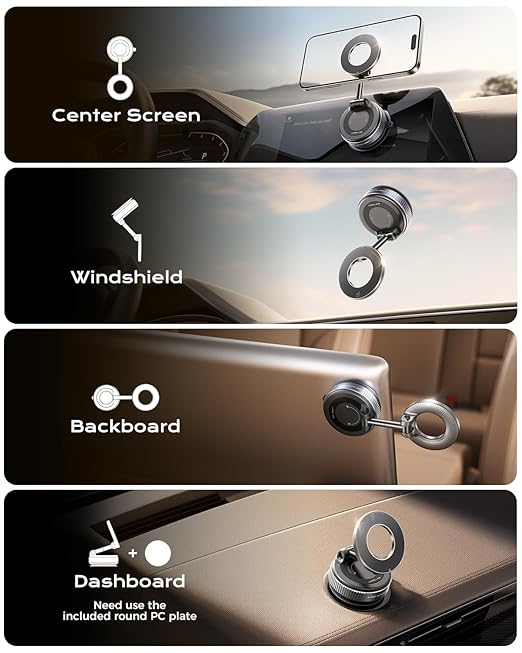 MagSnap Pro™ — The Ultimate Magnetic Phone Mount