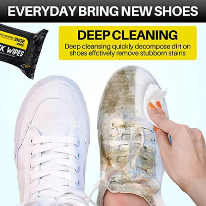Sneaker & Shoe Cleaner Wipes - Pack of 80